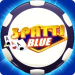 3 Patti Blue App Icon